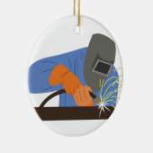 Schweißer Keramik Ornament (Rechts)