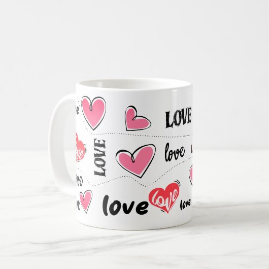 schweißer Liebe Kaffeetasse (Vorderseite Links)