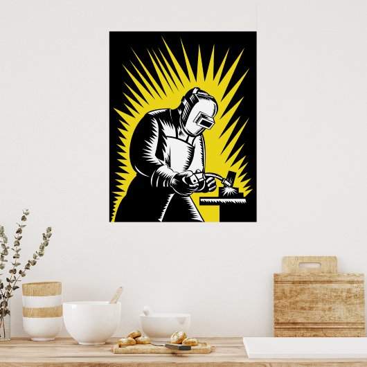 Schweißer Poster (Küche)