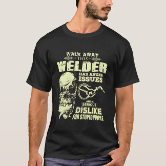 Schweißer Schädel Schweißer T-Shirt