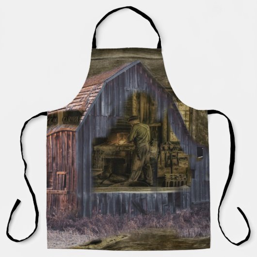 Schweißer Schürze (Vorderseite)