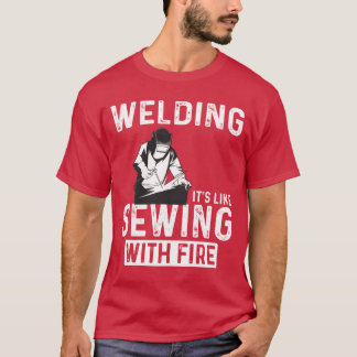 Schweißer Schweißer Junge T-Shirt