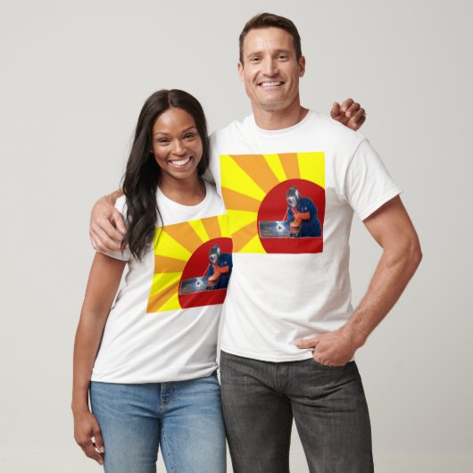 Schweißer T-Shirt (Unisex)