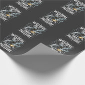 Schweisser tun es unter Druck-Seefahrer Geschenkpapier (Ecke)