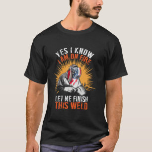 Schweißer Vintage USA Männer Frauen Schweißer Lass T-Shirt