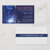 Schweißer-Visitenkarte Visitenkarte (Vorne/Hinten)