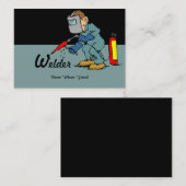 Schweißer-Visitenkarte Visitenkarte (Vorne/Hinten)