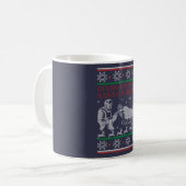 Schweißer-Weihnachten Kaffeetasse (Vorderseite Links)