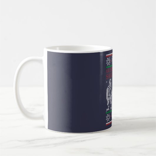 Schweißer-Weihnachten Kaffeetasse (Links)