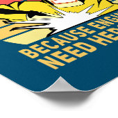 Schweißer, weil Ingenieure Helden zu lustig brauch Poster (Ecke)