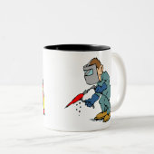 Schweißer Zweifarbige Tasse (VorderseiteRechts)