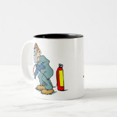 Schweißer Zweifarbige Tasse (Vorderseite Links)