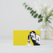 Schweißerarbeitskraft-Schweißens-Visitenkarte Visitenkarte (Stehend Vorderseite)