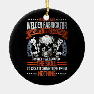 Schweißergeschenke Fertiger Schweißdesign auf der Keramik Ornament