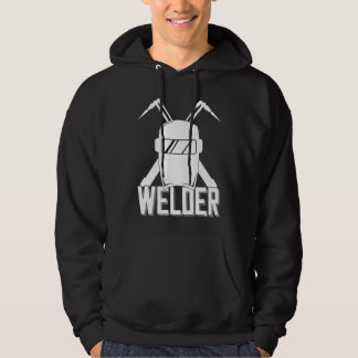 Schweißerhelm-Spruch für einen stolzen Metallarbei Hoodie