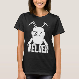 Schweißerhelm-Spruch für einen stolzen Metallarbei T-Shirt