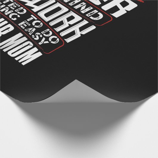 Schweißerin| Ich bin ein Welder, den ich mir nicht Geschenkpapier (Ecke)