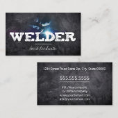 Schweißerin Visitenkarte (Vorne/Hinten)