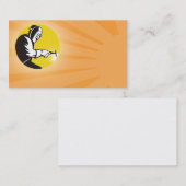 Schweißerschweißen an der Arbeits-Visitenkarte Visitenkarte (Vorne/Hinten)