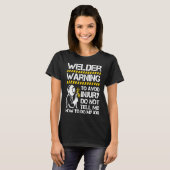 Schweißerwarnung T-Shirt (Vorne ganz)