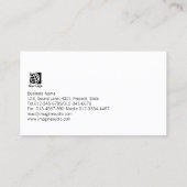 Schweißfähigkeit von Sparks Visitenkarte (Rückseite)