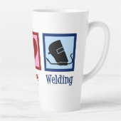 Schweissfirma Liebe Schweißen Geschäft Milchtasse (Rechts)