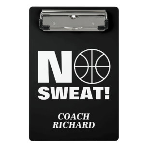 Schweißfrei Mini-Sport-Clip-Board für Basketball-T Mini Klemmbrett