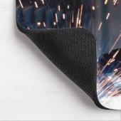 Schweißfunken Mousepad (Ecke)