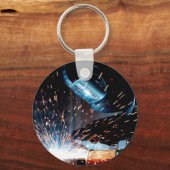 Schweißfunken Schlüsselanhänger (Vorderseite)