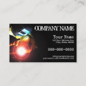 Schweißfunken Visitenkarte (Vorderseite)