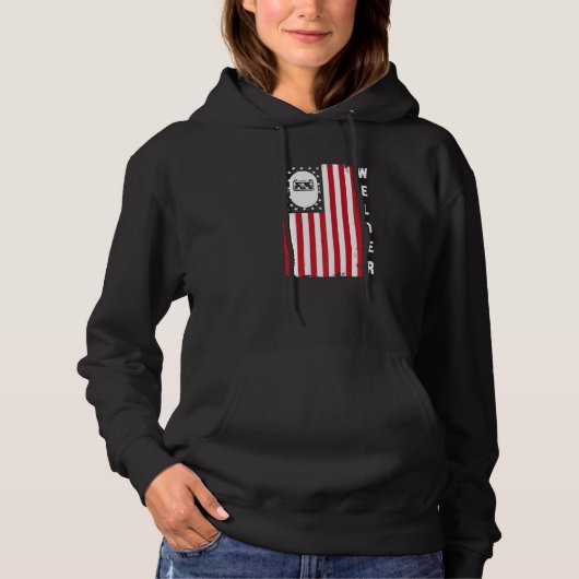 Schweißgerät-Bediener 28 Hoodie (Vorderseite)