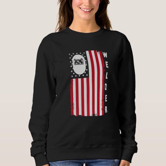 Schweißgerät-Bediener 28 Sweatshirt (Vorderseite)