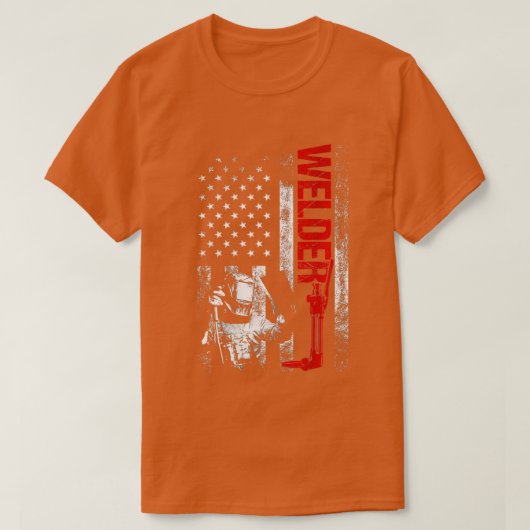 Schweißgeschenke Fabrikator-Schweißdesign auf der T-Shirt (Design vorne)