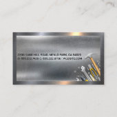 Schweisshalterung | Metall Visitenkarte (Rückseite)