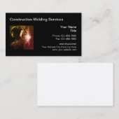 Schweißkarten für Baugläser Visitenkarte (Vorne/Hinten)