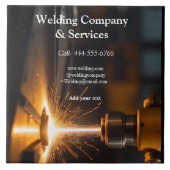 Schweißkontraktkonstruktion: Name Fliese (Vorderseite)