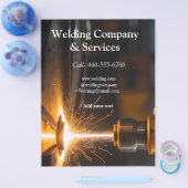 Schweißkontraktkonstruktion: Name Flyer (Einzeln)