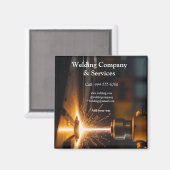 Schweißkontraktkonstruktion: Name Magnet (Vorderseite/Rückseite)