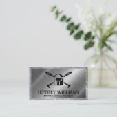 Schweißlogo | Metall | Rivets Visitenkarte (Stehend Vorderseite)