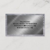 Schweißlogo | Metall | Rivets Visitenkarte (Rückseite)