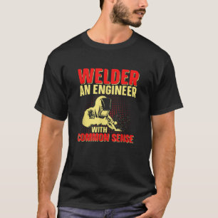 Schweissmännchen Frauen Schweißen Funny Weld Spric T-Shirt