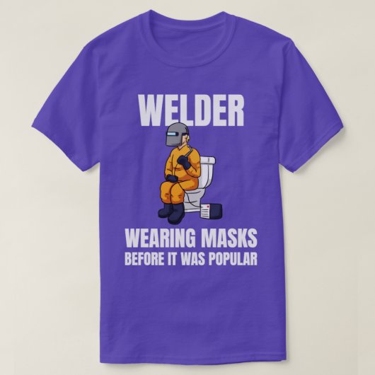 Schweißmasken vor der Einnahme T-Shirt (Design vorne)