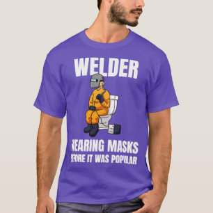 Schweißmasken vor der Einnahme T-Shirt