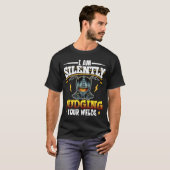 Schweissmechanik für Weibchen T-Shirt (Vorne ganz)