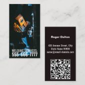 Schweißmetallschweißbetrieb Visitenkarte (Vorne/Hinten)