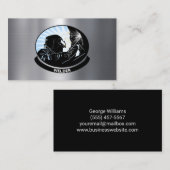 Schweißmetallschweißer Visitenkarte (Vorne/Hinten)