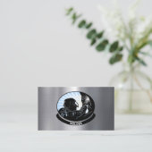 Schweißmetallschweißer Visitenkarte (Stehend Vorderseite)