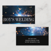 Schweißnahtbaukarte Visitenkarte (Vorne/Hinten)