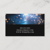 Schweißnahtbaukarte Visitenkarte (Rückseite)