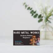 Schweißnahtbaukarte Visitenkarte (Stehend Vorderseite)